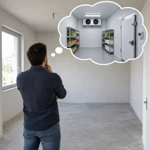 تبدیل اتاق به سردخانه