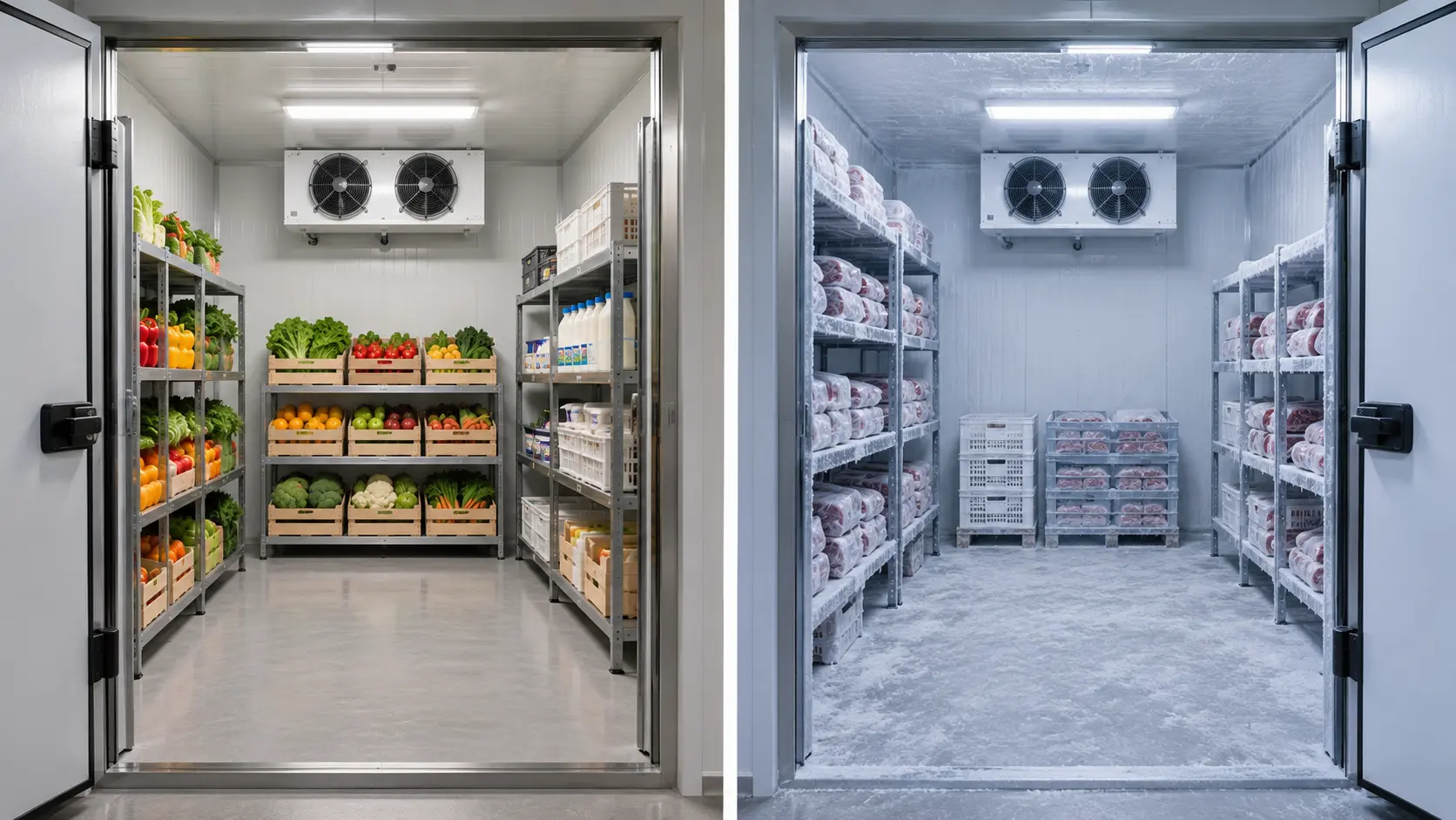 سردخانه بالای صفر یا زیر صفر؛ کدام برای اتاق شما مناسب است؟