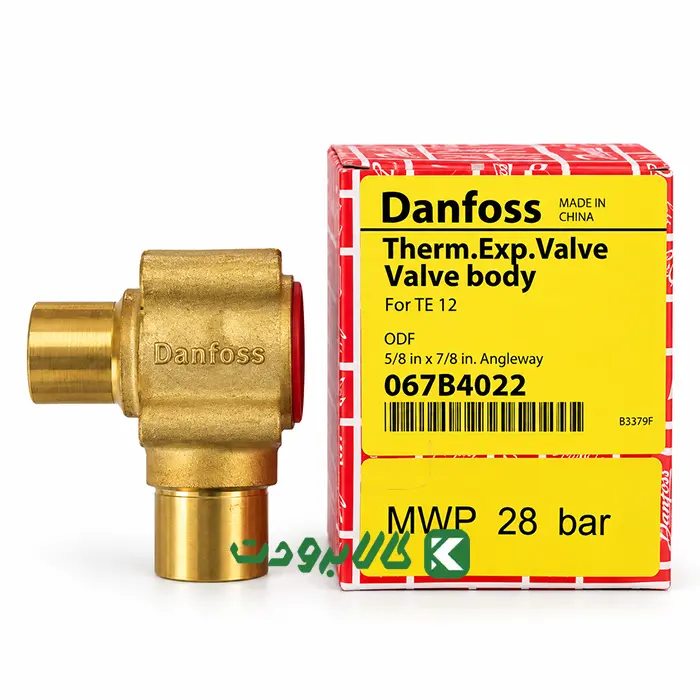 بدنه شیر انبساط دانفوس TE12 کد 067B4022 با اتصال جوشی ODF